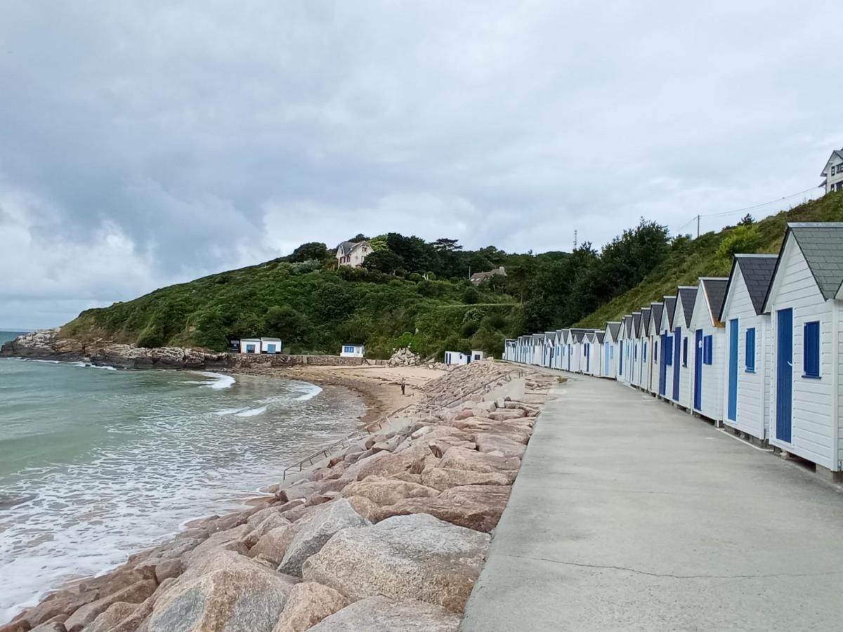 Gite Le Coquillage, 50M De La Mer Saint-Germain-sur-Ay Eksteriør bilde